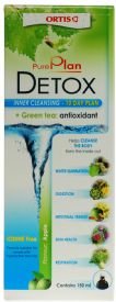 Ortis Pure Plan Detox- 10 Day Plan Peach-Lemon Flavour 150ml